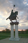Szent László király szobra