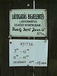 Nyitvatartási idő Nyitvatartási idő