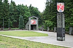 Az ausztriai parkoló melletti emlékhely Az ausztriai parkoló melletti emlékhely