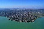 Balatonalmádi madártávlatból