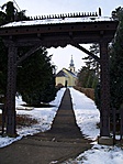 A templom télen