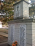 3. állomás: Csécsén I és II. világháborús emlékmű 3. állomás: Csécsén I és II. világháborús emlékmű