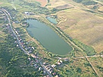 Légifotó a tóról