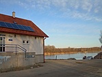 A felélesztett Dunaremate-Bős között közlekedő kompállomás