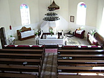 A református templom belülről