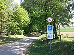 A bekötőút torkolata A bekötőút torkolata