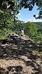 A szikla - becsapós a kép, mögötte szakadék van A szikla - becsapós a kép, mögötte szakadék van