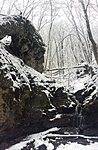 Lyukas-kő friss hóban (foto: VP)