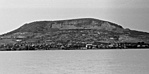 Felül a bánya - a kőtörő nagy épülete a parton (Fortepan 60-as évek)