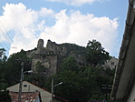 A vár a főútról