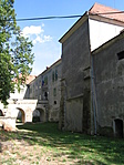 A vár bejárata a várárokból