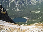 A tó, az Oszterva-nyeregből