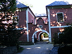 A kastély bejárata