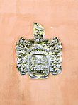 Csertő Festetich címer a kastély falán GCcskp 