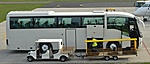 Ezzel a Scania busszal utazunk (a csomagszállító kocsi nem jön velünk :-) ) Ezzel a Scania busszal utazunk (a csomagszállító kocsi nem jön velünk :-) )
