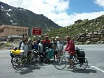 A Timmelsjoch tetején.Kicsit fáztam A Timmelsjoch tetején.Kicsit fáztam