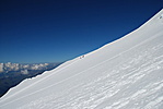 Mt Blanc, valahol 4300m körül Mt Blanc, valahol 4300m körül