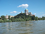 Esztergom a Dunáról nézve Esztergom a Dunáról nézve