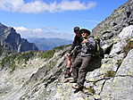 Mátéval a Lorenz-hágónál (2302m) Mátéval a Lorenz-hágónál (2302m)