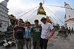 Swayambhunath stupa, Kathmandu, Nepál Swayambhunath stupa, Kathmandu, Nepál
