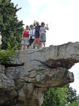 Az Ingókő tetején GCKTNG közelében barátokkal Az Ingókő tetején GCKTNG közelében barátokkal