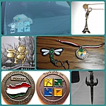 Saját Travel Bug és GeoCoin Saját Travel Bug és GeoCoin