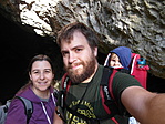 Remete-barlangnál a Kiscsaládommal Remete-barlangnál a Kiscsaládommal