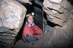 A barlangot lezáró vaskapu (fotó: cova)