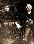 A gátőr és felesége 1880 és 1920 között