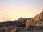 A Solymári-vár geoládájától fényképezve A Solymári-vár geoládájától fényképezve