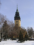 Református templom télen