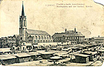 Újpest piactér, régen