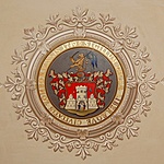 Zombor címere a díszteremben