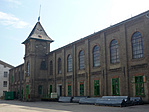 A gyárépület 2014 nyarán