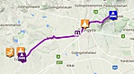 A láda M01/25 számozású harmadik útszakasza A láda M01/25 számozású harmadik útszakasza