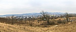 Előtérben Dorog Háttérben a Gerecse vonulatai Előtérben Dorog Háttérben a Gerecse vonulatai