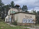 Elhagyott katonai épület a Pilisben