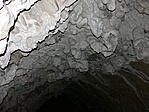 A barlang plafonja