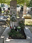 A temetőben a sír