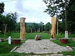 Az emlékpark bejárata Az emlékpark bejárata