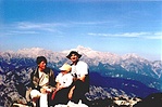 Második legmagasabb ládánk -Sija mountain, Slovenia, 1880m - 2003, Marci még pocakban Második legmagasabb ládánk -Sija mountain, Slovenia, 1880m - 2003, Marci még pocakban
