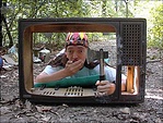 Tamás indiánus a tévében Tamás indiánus a tévében