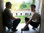 Monostori erődben Krisztiánnal Monostori erődben Krisztiánnal