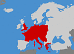 A bejárt európai országok. A bejárt európai országok.
