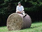 Szalmabálán Szalmabálán