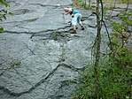 Egy kis sziklamászás a szászvári kőfejtőben <a href="http://www.geocaching.hu/caches.geo?id=700">GCSZAS</a>